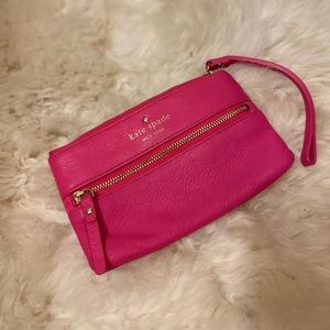 Kate Spade pink wristlet